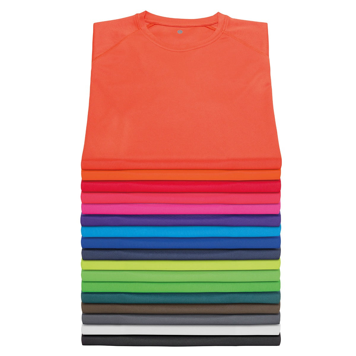Spiro Performance Aircool Tee - Grey