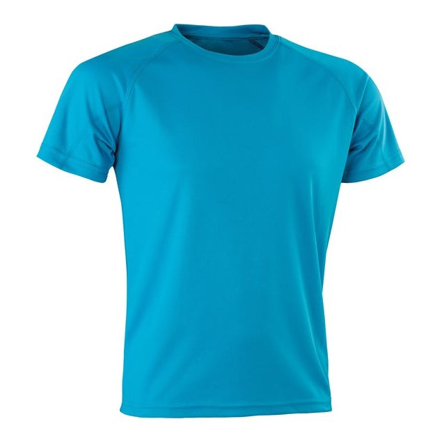 Spiro Performance Aircool Tee - Ocean Blue