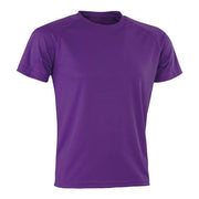 Spiro Performance Aircool Tee - Purple