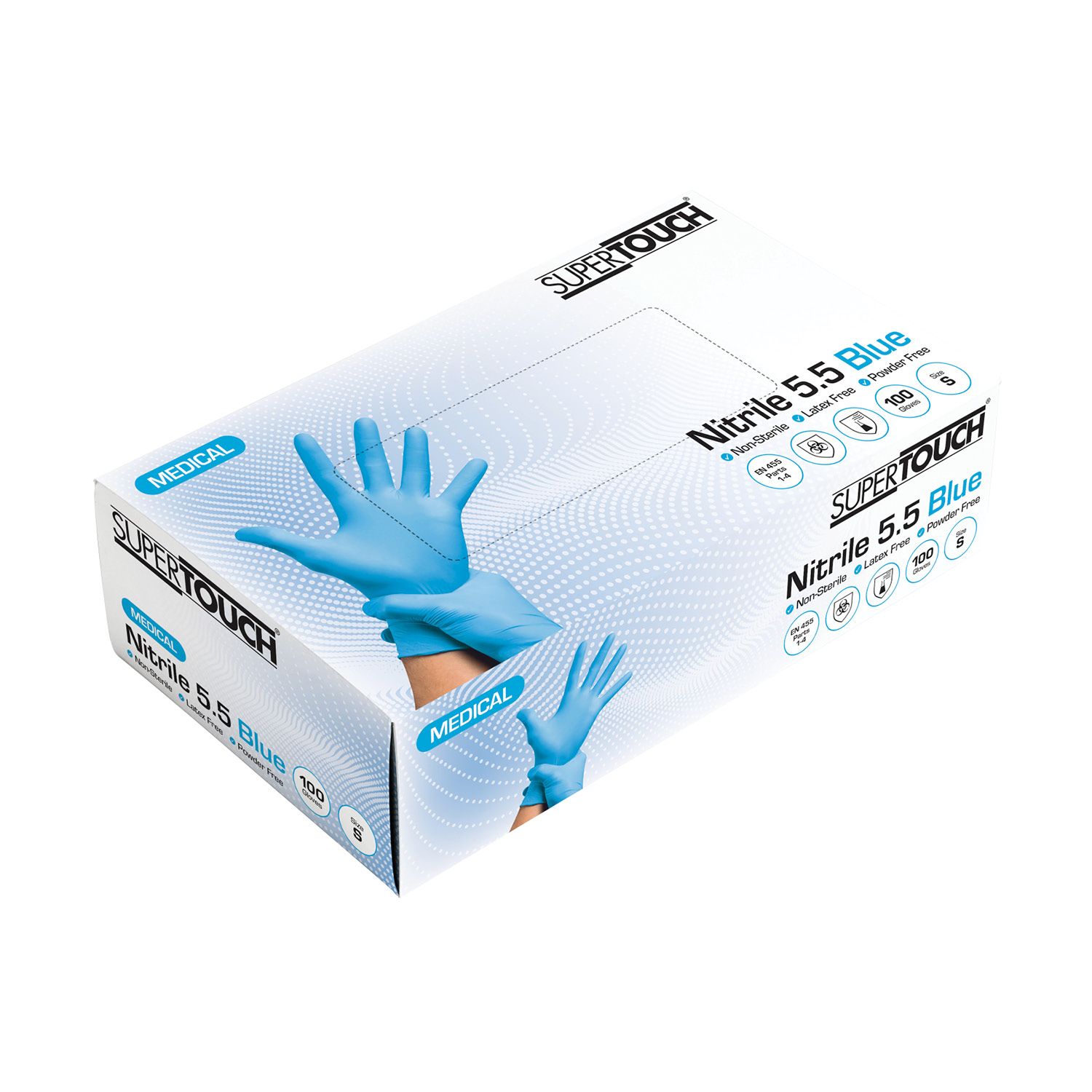 Supertouch 5.5 Powderfree Nitrile Gloves