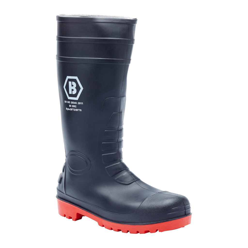 Blackrock Safety Wellingtons - Red Sole (polybag)