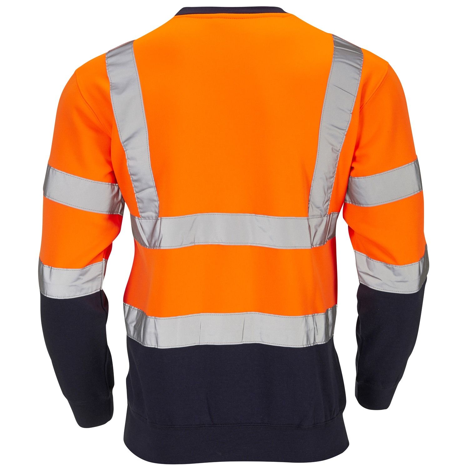 Supertouch Hi-Vis 2 Tone Orange Sweatshirt