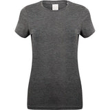Sf Feel Good Women's Stretch T-Shirt - Heather Charcoal