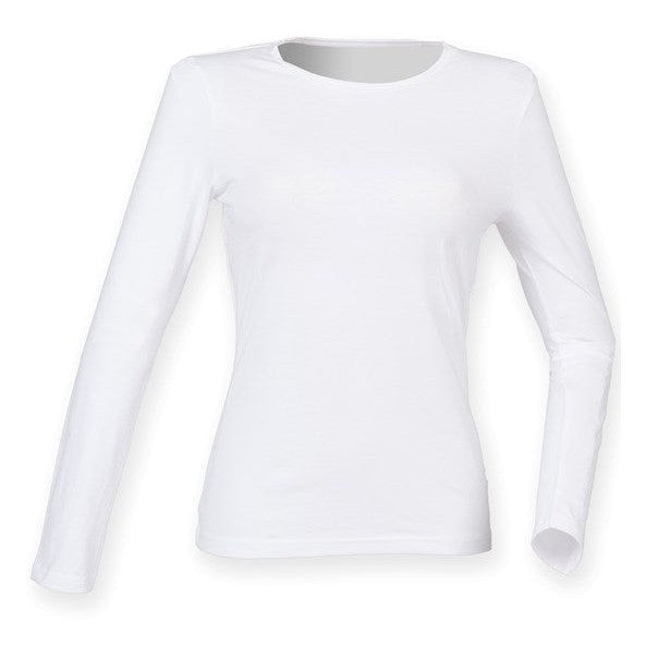 Sf Women's Feel Good Long Sleeved Stretch T-Shirt