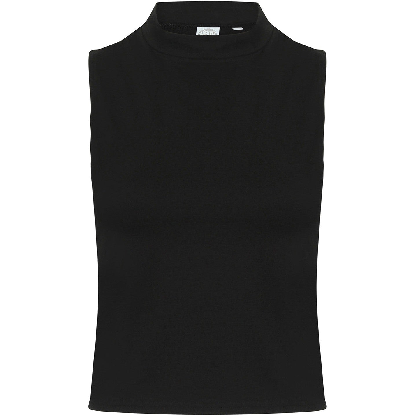 Sf Women's High Neck Crop Vest