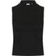 Sf Women's High Neck Crop Vest