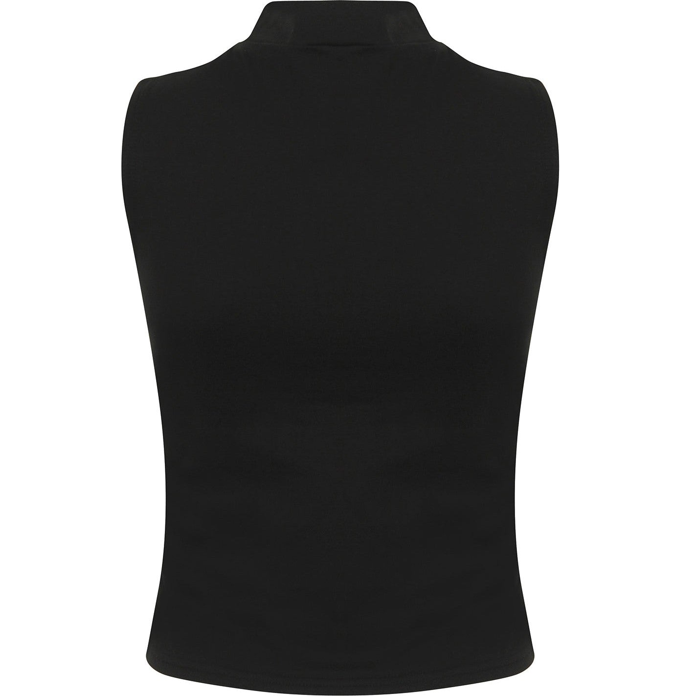 Sf Women's High Neck Crop Vest