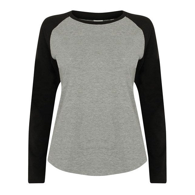 Sf Minni Kids Long Sleeve Baseball T