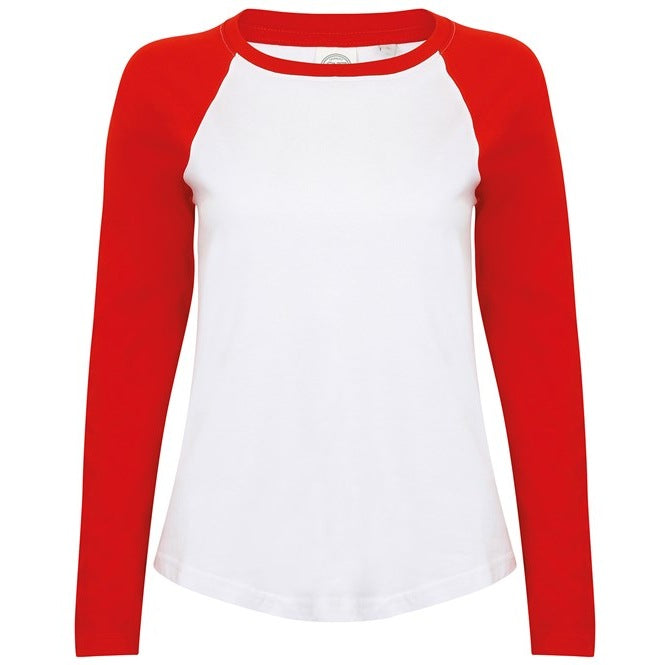Sf Minni Kids Long Sleeve Baseball T