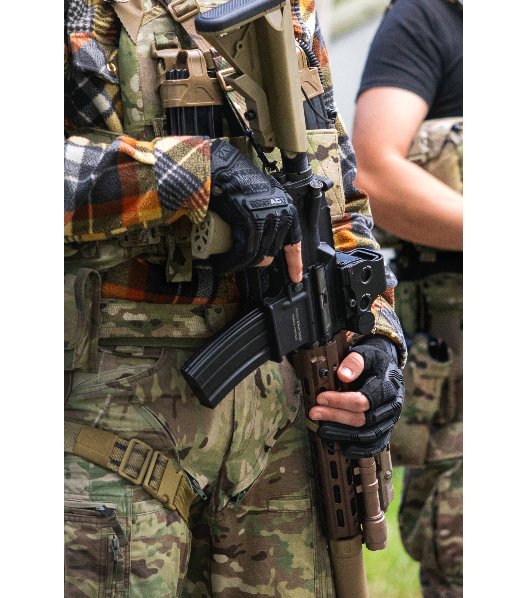 Mechanix Wear M-Pact Fingerless Covert Tactical Impact Resistant Gloves