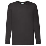 Fruit Of The Loom Kids Long Sleeve Valueweight T
