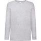 Fruit Of The Loom Kids Long Sleeve Valueweight T