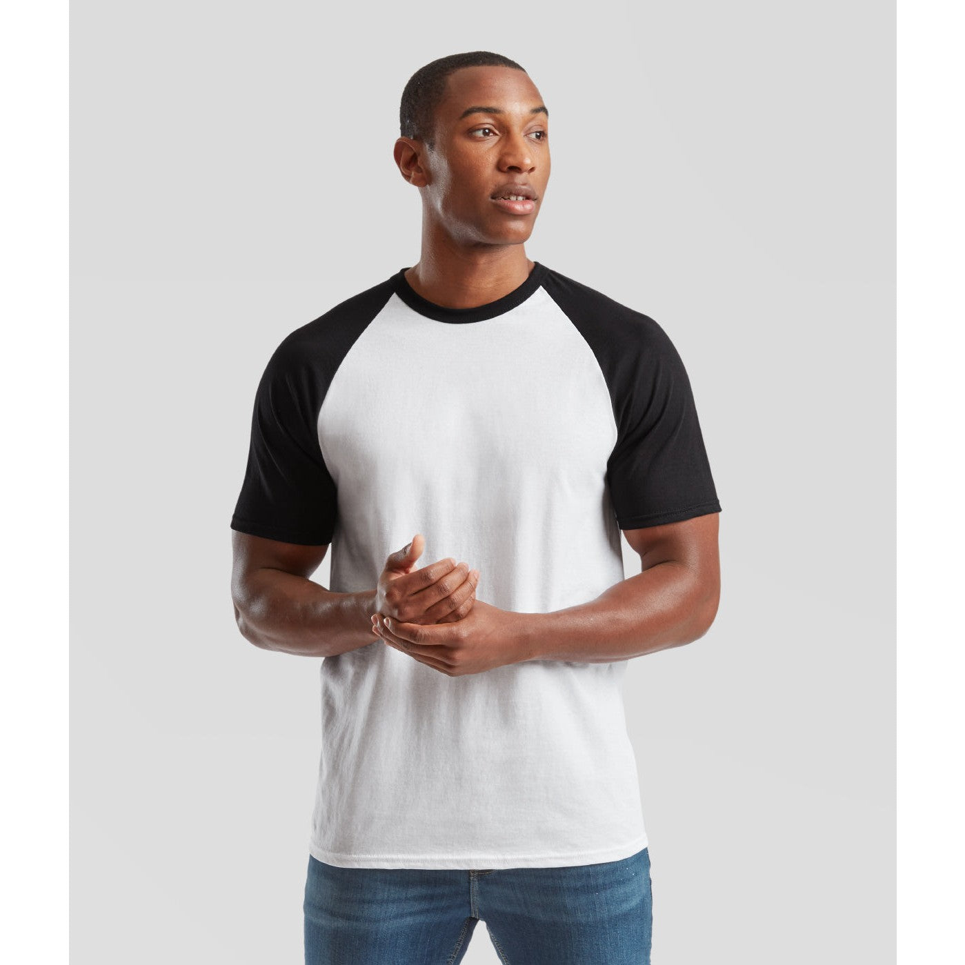 Fruit Of The Loom Short Sleeve Baseball T