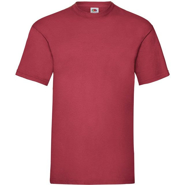 Fruit Of The Loom Valueweight T - Brick Red