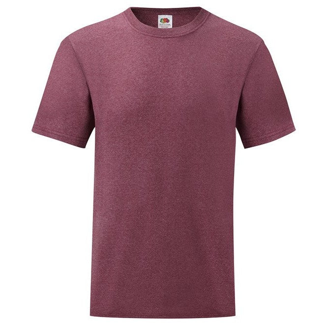 Fruit Of The Loom Valueweight T - Heather Burgundy