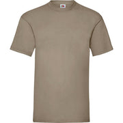 Fruit Of The Loom Valueweight T - Khaki
