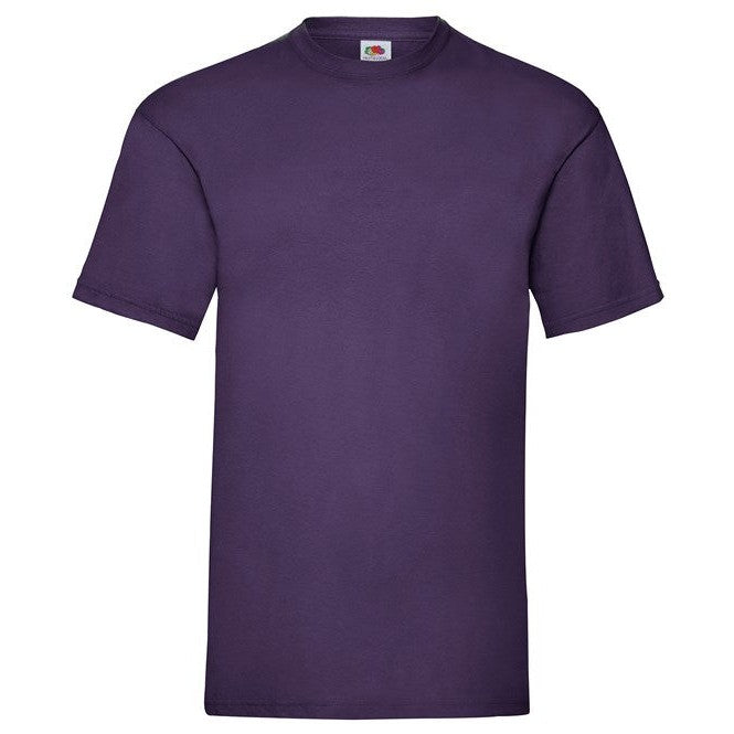 Fruit Of The Loom Valueweight T - Purple