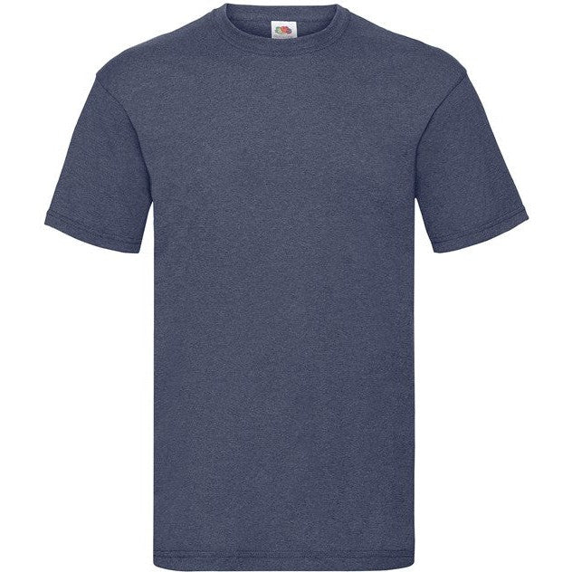 Fruit Of The Loom Valueweight T - Vintage Heather Navy