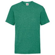 Fruit Of The Loom Kids Valueweight T - Retro Heather Green