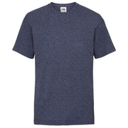 Fruit Of The Loom Kids Valueweight T - Vintage Heather Navy