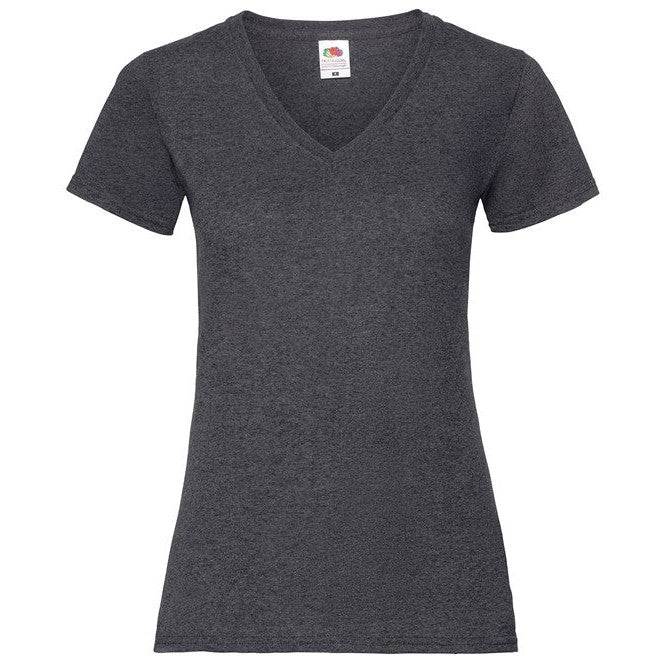 Fruit Of The Loom Women's Valueweight V-Neck T