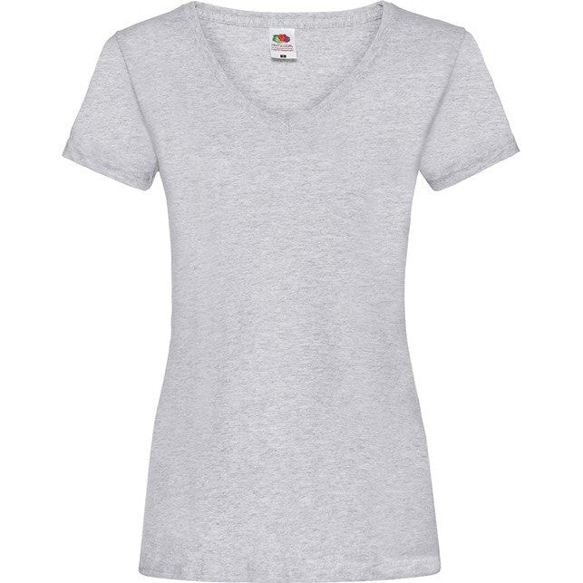 Fruit Of The Loom Women's Valueweight V-Neck T