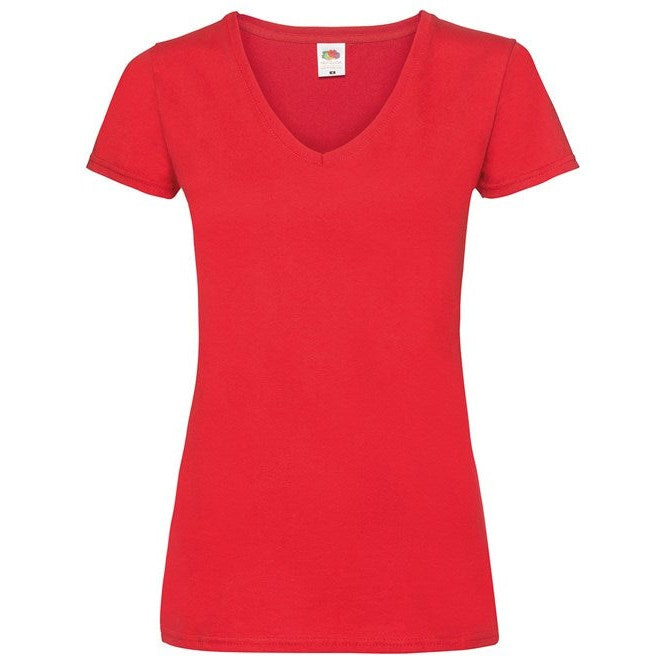 Fruit Of The Loom Women's Valueweight V-Neck T
