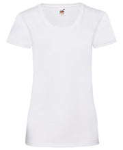 Fruit Of The Loom Women's Valueweight T - White