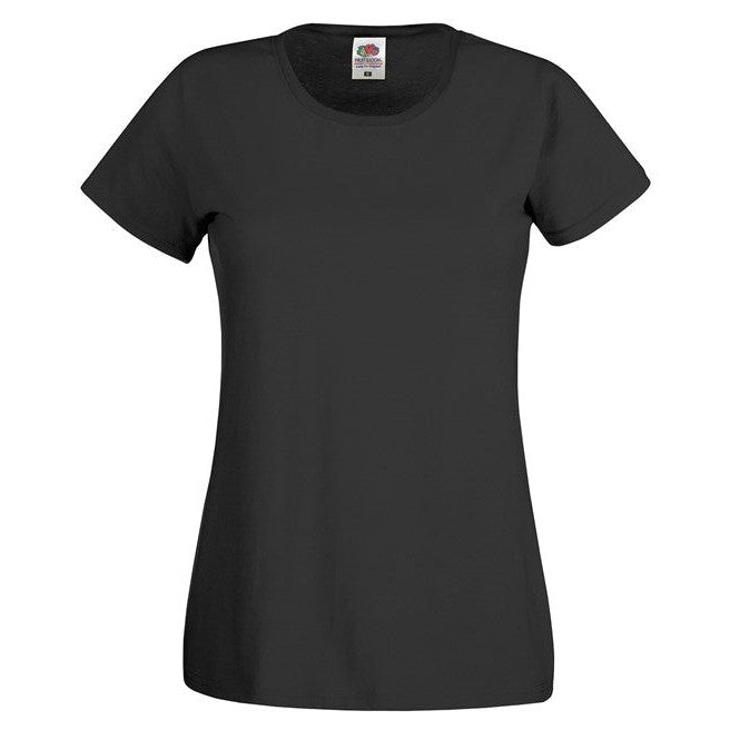 Fruit Of The Loom Women's Original T - Black