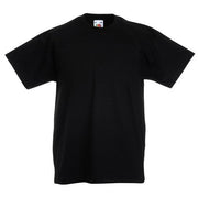 Fruit Of The Loom Kids Original T - Black