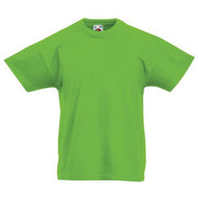 Fruit Of The Loom Kids Original T - Lime