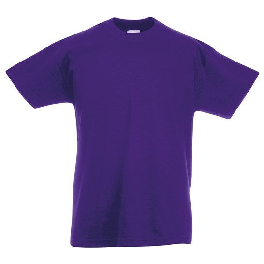 Fruit Of The Loom Kids Original T - Purple