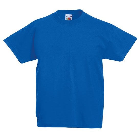 Fruit Of The Loom Kids Original T - Royal Blue