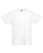 Fruit Of The Loom Kids Original T - White
