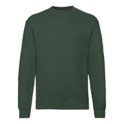 Fruit Of The Loom Classic 80/20 Set-In Sweatshirt - Bottle Green*