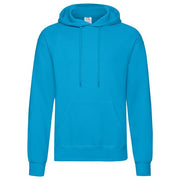 Fruit Of The Loom Classic 80/20 Hooded Sweatshirt - Azure Blue