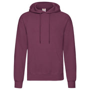 Fruit Of The Loom Classic 80/20 Hooded Sweatshirt - Burgundy*