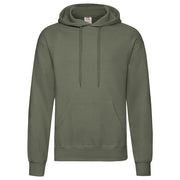 Fruit Of The Loom Classic 80/20 Hooded Sweatshirt - Classic Olive*