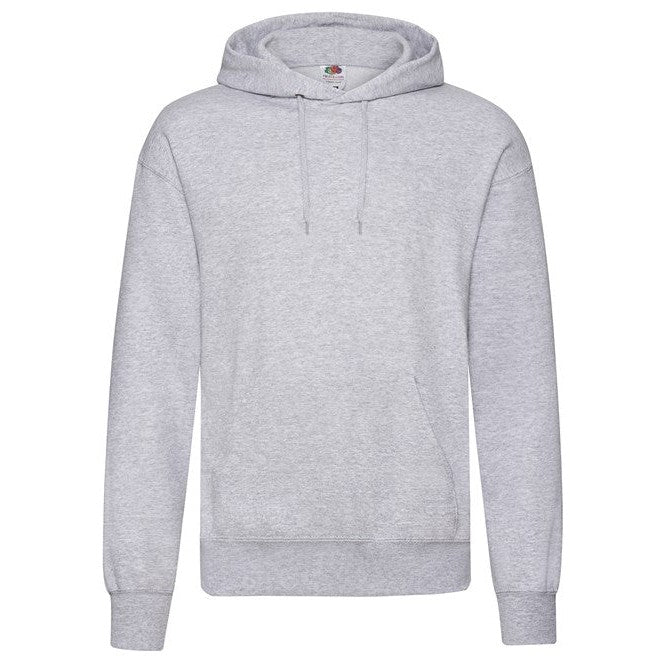 Fruit Of The Loom Classic 80/20 Hooded Sweatshirt - Heather Grey*?