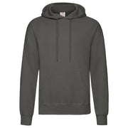 Fruit Of The Loom Classic 80/20 Hooded Sweatshirt - Light Graphite*
