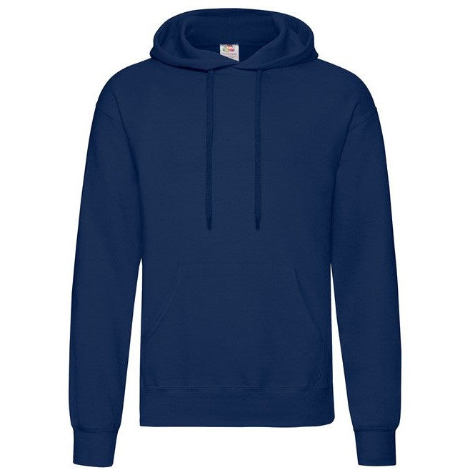 Fruit Of The Loom Classic 80/20 Hooded Sweatshirt - Navy*