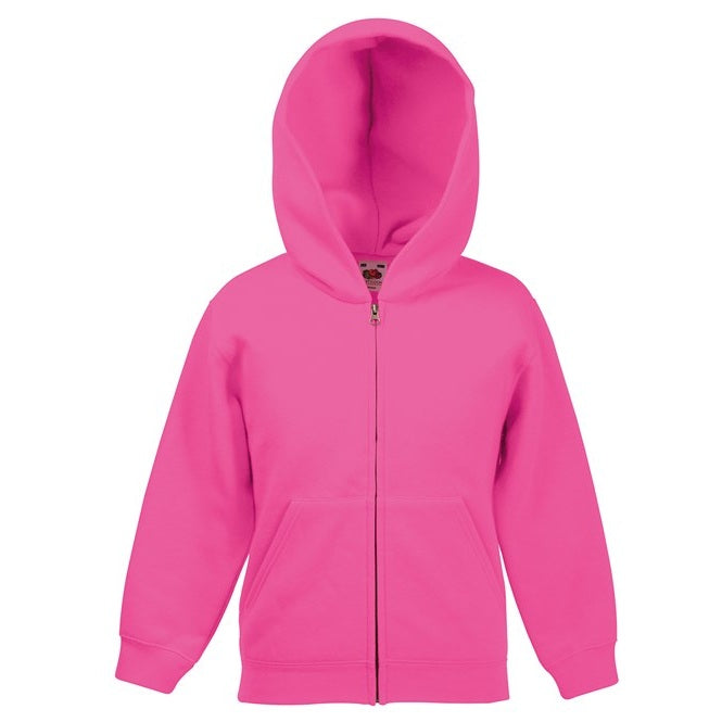 Fruit Of The Loom Kids Classic Hooded Sweatshirt Jacket