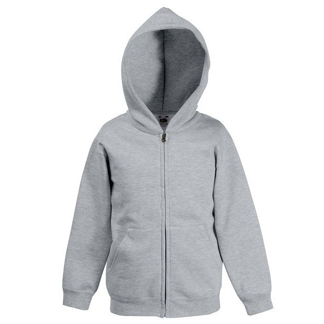 Fruit Of The Loom Kids Classic Hooded Sweatshirt Jacket
