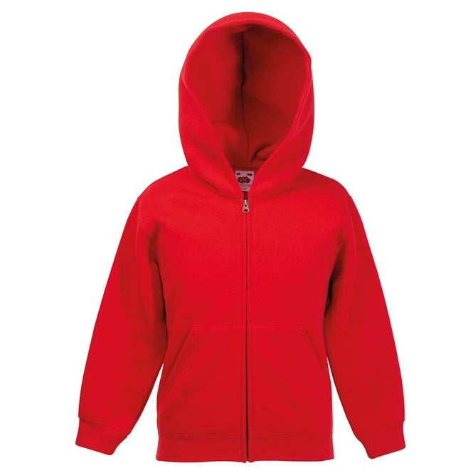 Fruit Of The Loom Kids Classic Hooded Sweatshirt Jacket