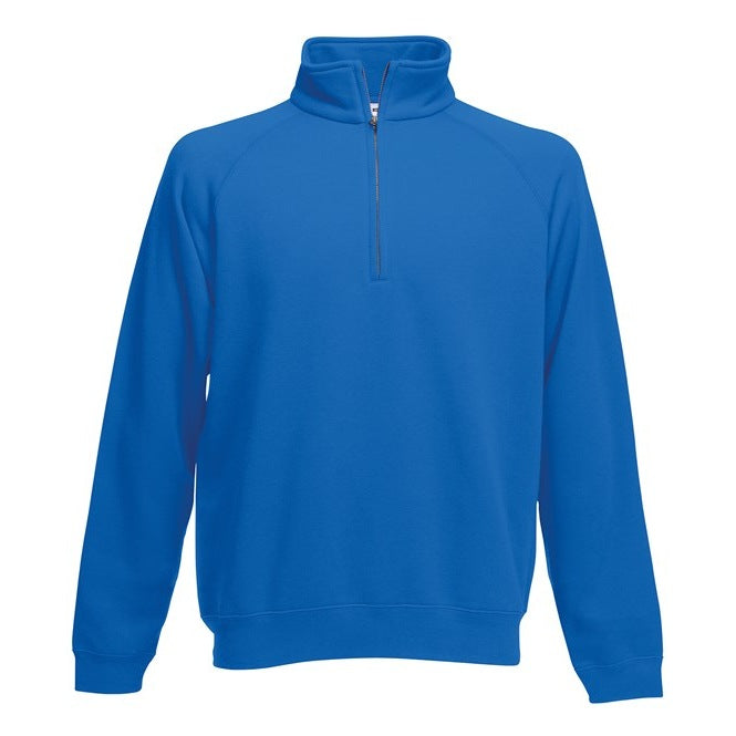 Fruit Of The Loom Classic 80/20 Zip Neck Sweatshirt