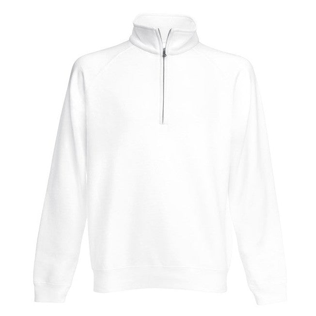 Fruit Of The Loom Classic 80/20 Zip Neck Sweatshirt