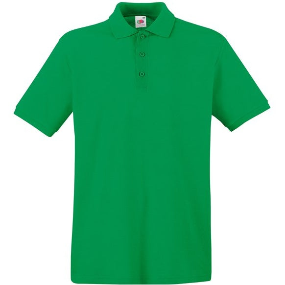 Fruit Of The Loom Premium Polo - Kelly Green