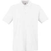 Fruit Of The Loom Premium Polo - White
