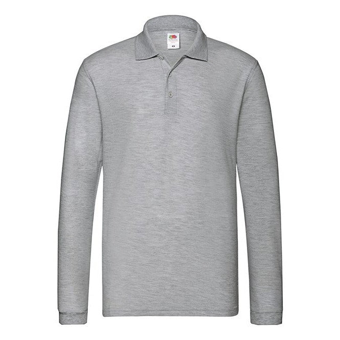 Fruit Of The Loom Premium Long Sleeve Polo