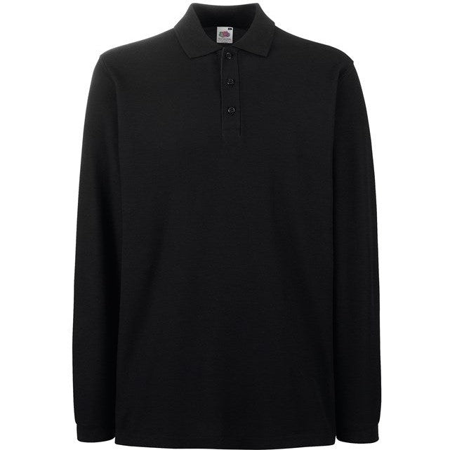 Fruit Of The Loom Premium Long Sleeve Polo